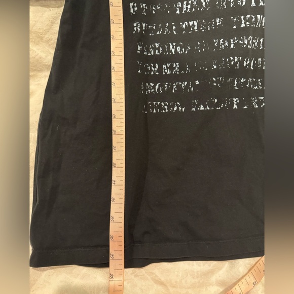 Armani jeans Men's Black Graphic T-Shirt cotton blend - Picture 5 of 8